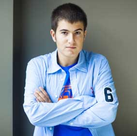 Young hacker Luis Ivan Cuende.